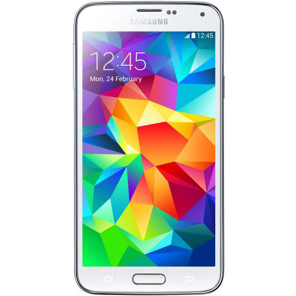 Смартфон SAMSUNG SM-G900F 16Гб белый (Galaxy S5)