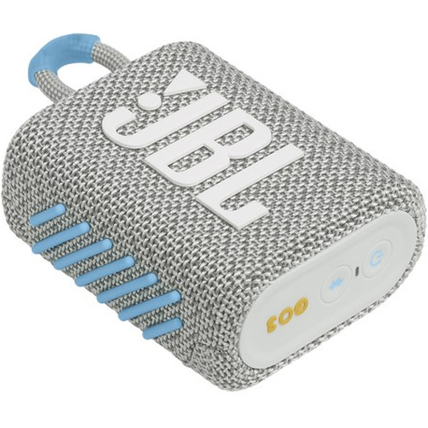 Портативная колонка JBL GO 3 Eco (белый)