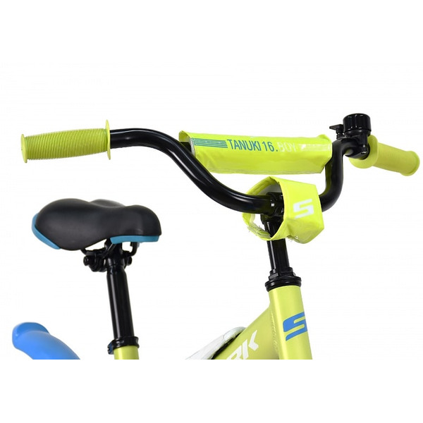 Велосипед Stark Tanuki 16 Boy зеленый/синий/белый '23 HQ-0010240