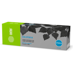 Картридж лазерный Cactus CS-CF301A CF301A голубой (32000стр.) для HP CLJ Ent M880/M880z/M880z+