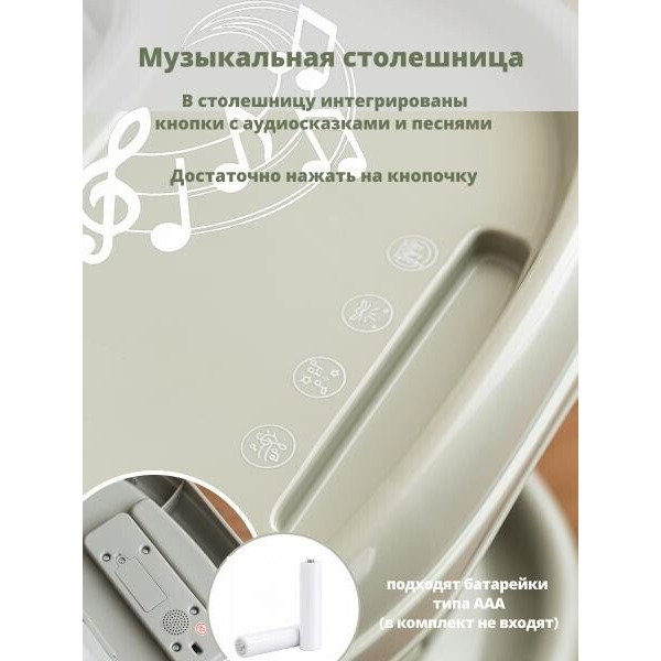 Стульчик для кормления VipBaby Milan (olive)