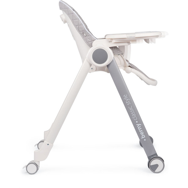 Стул для кормления HAPPY BABY Berny BASIC (light grey)