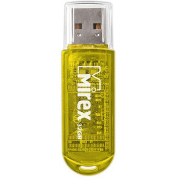 USB Flash MIREX ELF Yellow 32GB (13600-FMUYEL32)
