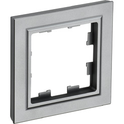 Рамка IEK Brite РУ-1-БрС