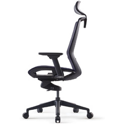 Кресло Bestuhl J15 (черн. рама,спинка-сетка, сид-сетка,темно-серый)