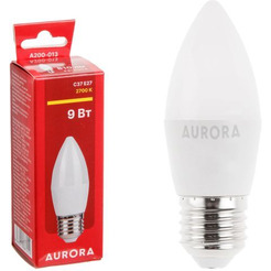 Лампа светодиодная AURORA C37 E27 9W 2700K (A200-013)