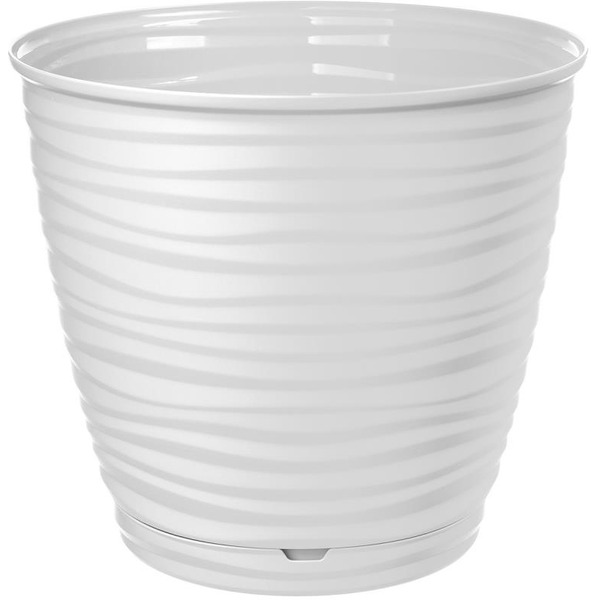 Горшок для цветов IDILAND Saffron 221610329/01 (белый)