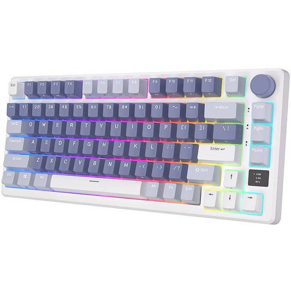 Клавиатура ROYAL KLUDGE RK-M75 Ocean Blue (Brown switch)