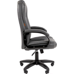 Офисное кресло CHAIRMAN 600LT 600LT (черный/экопремиум, серый)