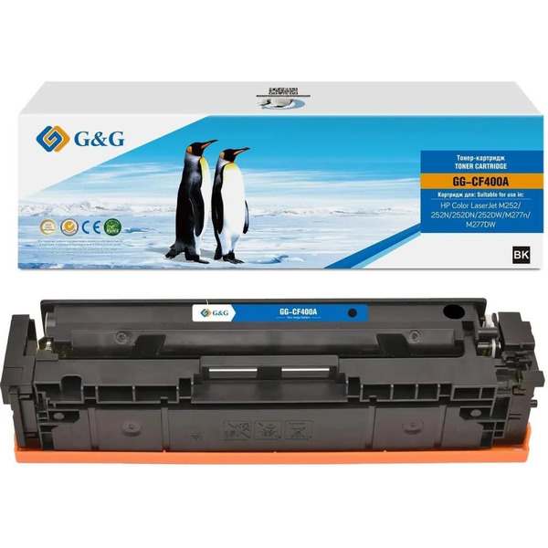 Картридж лазерный G&G GG-CF400A CF400A (черный)