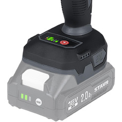 Угловая шлифмашина STAVR SAG 18BL-76V (без АКБ и ЗУ)