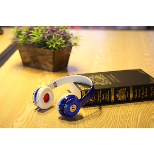 Наушники с микрофоном DA DM0015 (голубые)