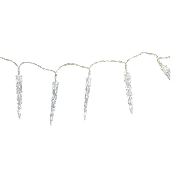 Электрогирлянда-нить ЗОЛОТАЯ СКАЗКА Сосульки 592561