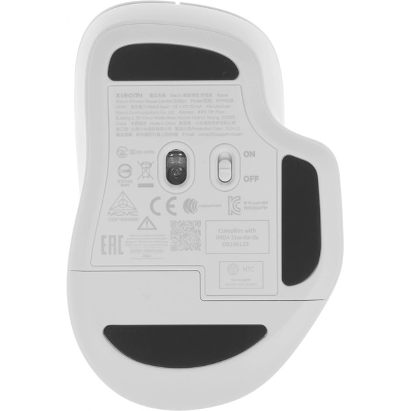 Мышь Xiaomi Wireless Mouse Comfort Edition XMWXSB04YM / BHR9354GL (белый)