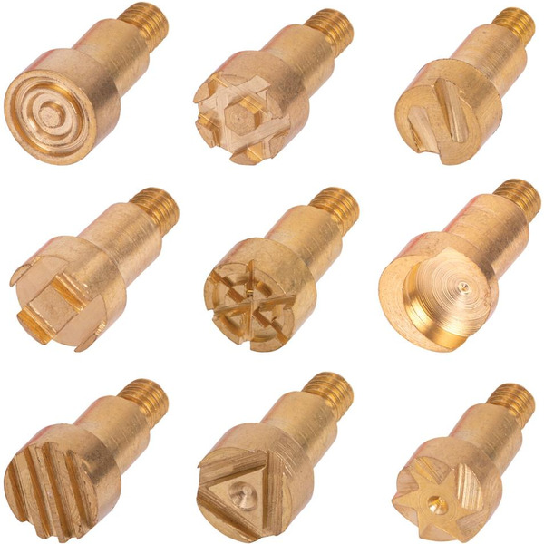 Набор для выжигания и пайки BRAUBERG 664701 (20 насадок+нож, в пластиковом кейсе)