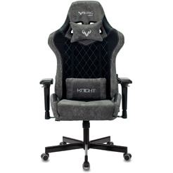 Кресло игровое Бюрократ Zombie VIKING 7 KNIGHT Fabric ткань/экокожа,черный