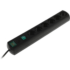 Сетевой фильтр Most LRG 1.6м (6 розеток) черный