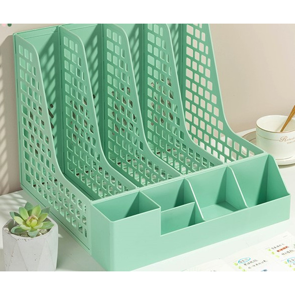 Лоток-органайзер для бумаг и канцелярских принадлежностей DELI PB106GREEN