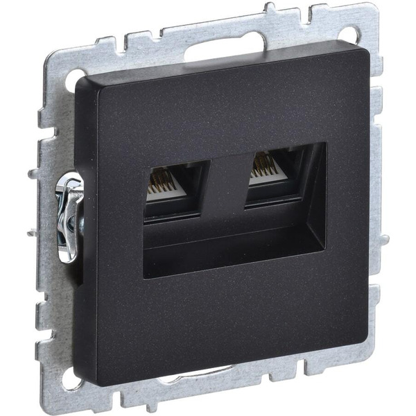 Розетка IEK Brite РК/Т12-БрЧ