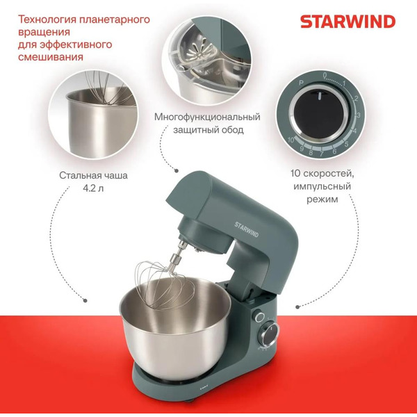 Миксер планетарный StarWind SPM2151