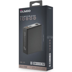 Внешний аккумулятор Olmio QX-10 10000mAh (графит)