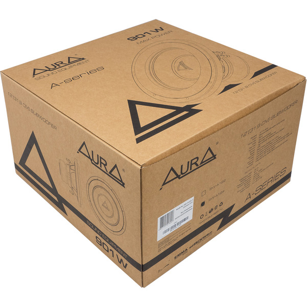 Автомобильный сабвуфер AURA SW-A124 V2