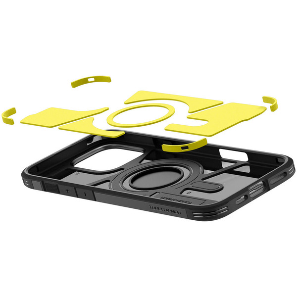 Чехол для телефона Spigen Tough Armor Mag Magsafe для iPhone 16 Pro ACS08146 (черный)