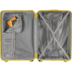 Чемодан DoubleW YF-PP02.1 (L, желтый)