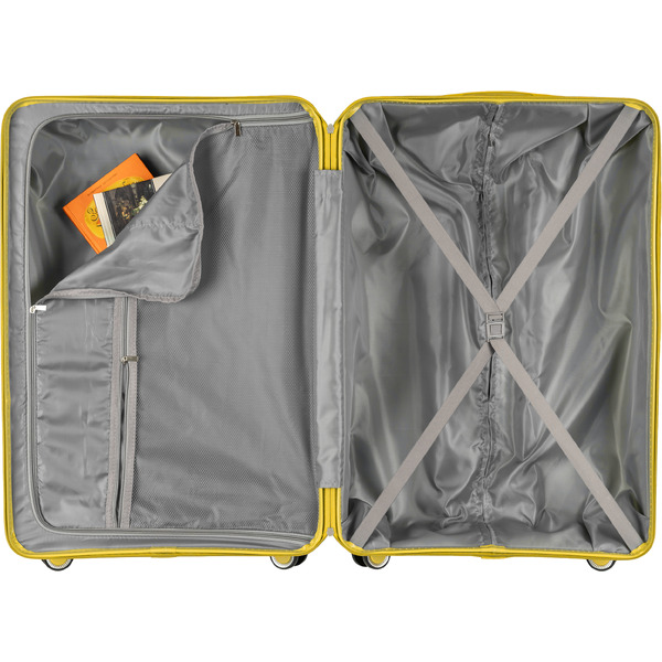 Чемодан DoubleW YF-PP02.1 (L, желтый)