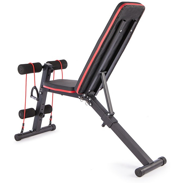 Скамья для пресса и гантелей AMETIST 115