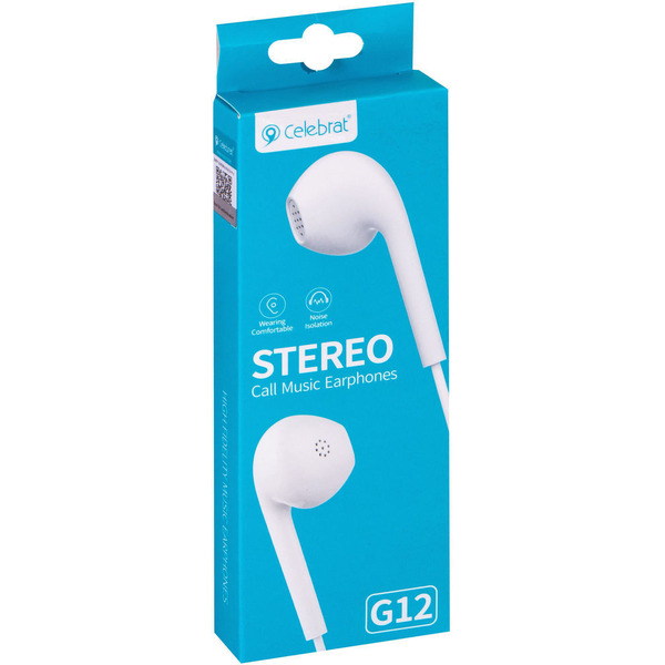 Наушники Celebrat G12 (белый)