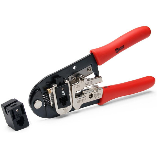 Пресс-клещи для RJ разъемов КВТ JT-01A 55929