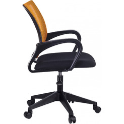 Кресло Бюрократ CH-695NLT (оранжевый TW-38-3/черный TW-11)