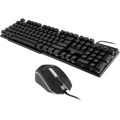 Игровой набор (клавиатура + мышь с ковриком) Оклик 400GMK