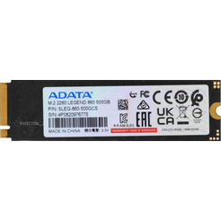 Накопитель SSD A-Data SLEG-860-500GCS