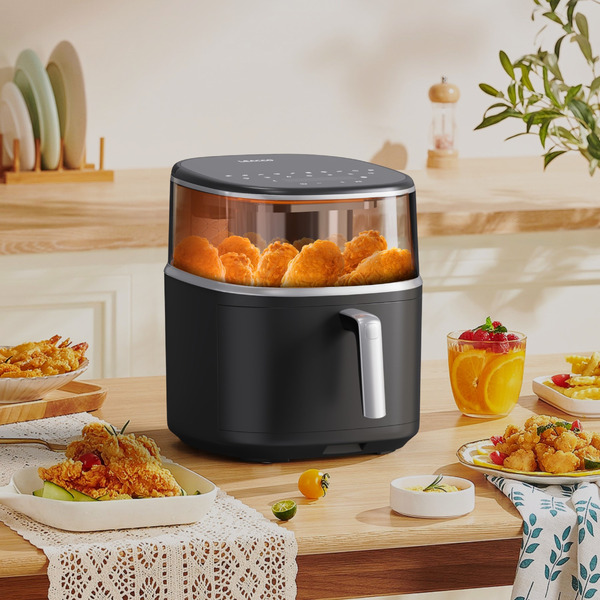 Аэрогриль LEACCO AF017 Air Fryer Black