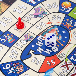 Настольная игра Dream Makers Праздничная гонка 2517C