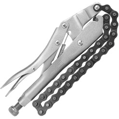 Клещи зажимные Deli EDL20018