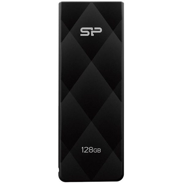 USB Flash Silicon-Power Blaze B20 Black 128GB (SP128GBUF3B20V1K)