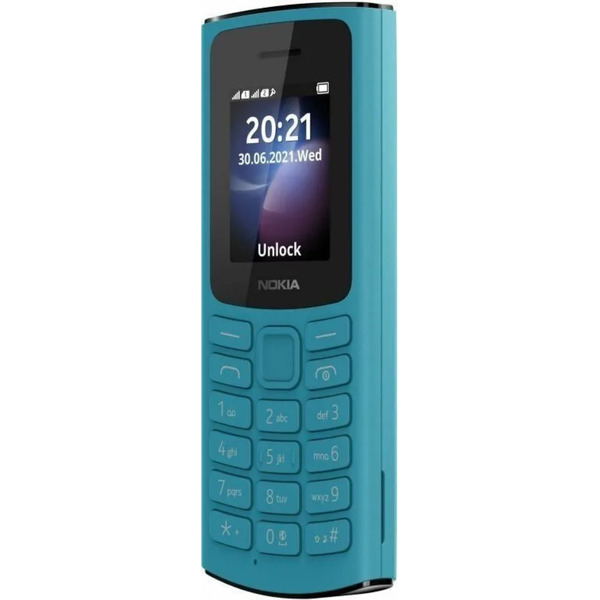 Мобильный телефон NOKIA 105 TA-1557 DS EAC1 CYAN