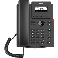 Телефон IP Fanvil X301G черный