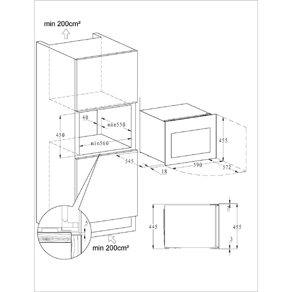 Встраиваемый винный холодильник VARD WCI4SS