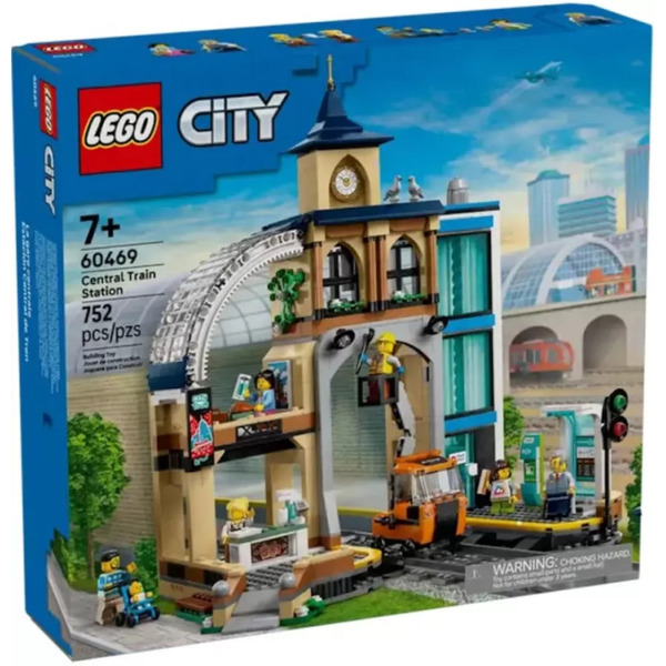 Конструктор LEGO City 60469 Центральный железнодорожный вокзал