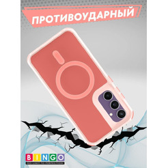 Бампер BINGO Model Magnetic для SAMSUNG S24 FE красный