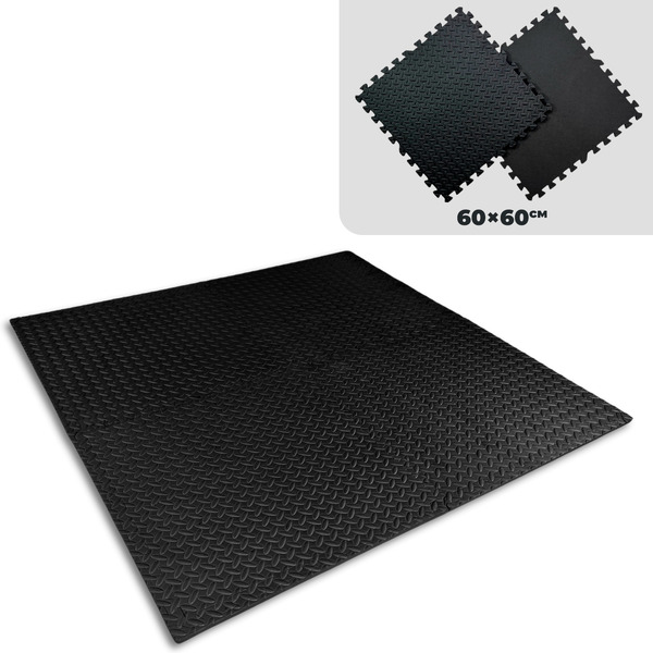 Пазл-коврик Calviano EVA 60*60*1.2 (4шт, черный)