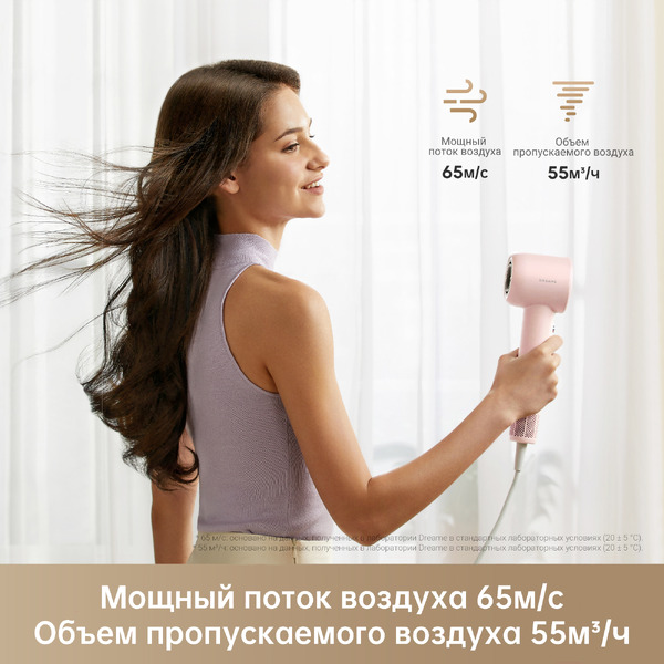 Фен Dreame Hairdryer Gleam Pink (AHD12A)