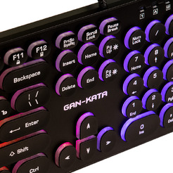 Клавиатура Dialog Gan-Kata KGK-16U (черный)