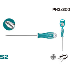 Отвертка крестовая PH3 Total THT26PH3200