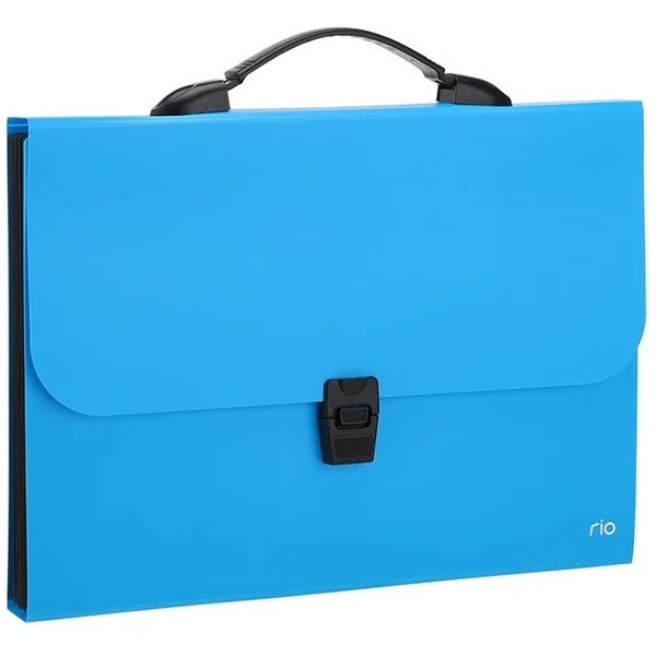 Папка-портфель Deli Rio B40302 (голубой)
