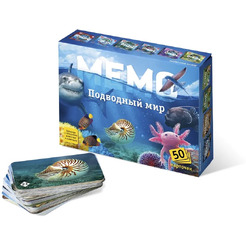Настольная игра Нескучные игры Мемо - Подводный мир